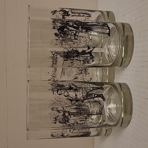 Set of 5 Vintage Kodak Glasses.